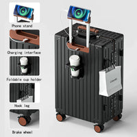 HKM-271379 Lightweight Luggage Set with Spinner Wheels - Durable Travel Suitcases