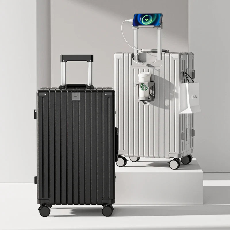 HKM-271379 Lightweight Luggage Set with Spinner Wheels - Durable Travel Suitcases