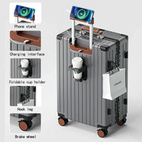 HKM-271379 Lightweight Luggage Set with Spinner Wheels - Durable Travel Suitcases