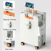 HKM-271379 Lightweight Luggage Set with Spinner Wheels - Durable Travel Suitcases