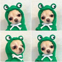 HKM-2714301 Apricot Hooded Cartoon Pet Sweater - Cotton, Available in XS to 2XL