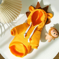 HKM-2714301 Apricot Hooded Cartoon Pet Sweater - Cotton, Available in XS to 2XL