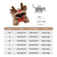 HKM-2714301 Apricot Hooded Cartoon Pet Sweater - Cotton, Available in XS to 2XL