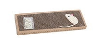 HKM-2715197 Cat Scratching Board with Woven Sisal Mouse and Catnip - Large and Small Sizes Available