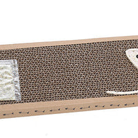 HKM-2715197 Cat Scratching Board with Woven Sisal Mouse and Catnip - Large and Small Sizes Available