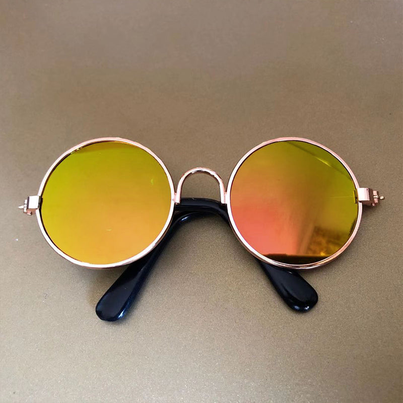 HKM-2716605 Medium Size Dog and Cat Sunglasses - Lightweight Plastic, Stylish Pet Accessory