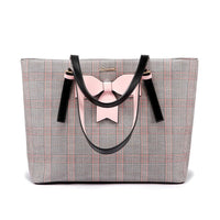 HKM-271699 Elegant 15.6 Inch Tote Bag for Women - Stylish Laptop Handbag with Ample Storage