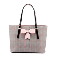 HKM-271699 Elegant 15.6 Inch Tote Bag for Women - Stylish Laptop Handbag with Ample Storage