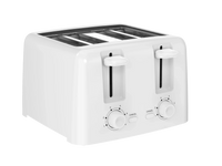 HKM-271891 4-Slice Electric Bread Toaster for Perfectly Toasted Bread and Bagels
