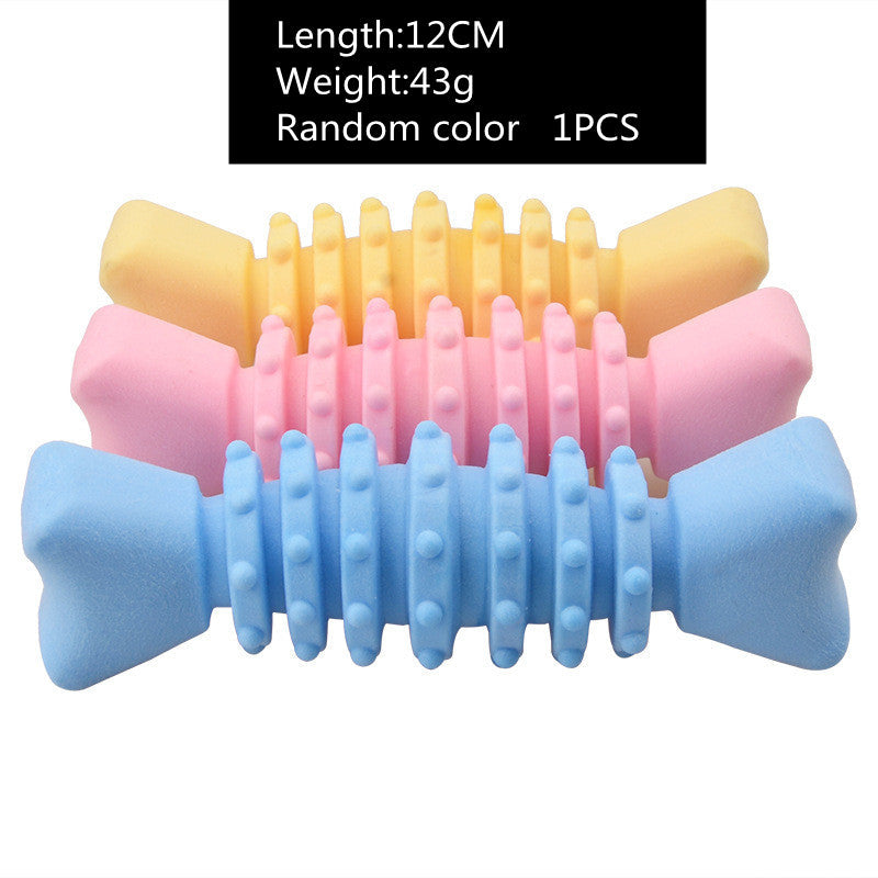 HKM-2719805 Interactive Rubber Chewing Toy for Pets - Durable TPR Design, 8cm