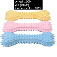 HKM-2719805 Interactive Rubber Chewing Toy for Pets - Durable TPR Design, 8cm