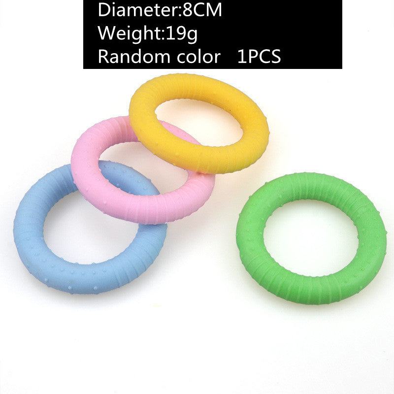 HKM-2719805 Interactive Rubber Chewing Toy for Pets - Durable TPR Design, 8cm