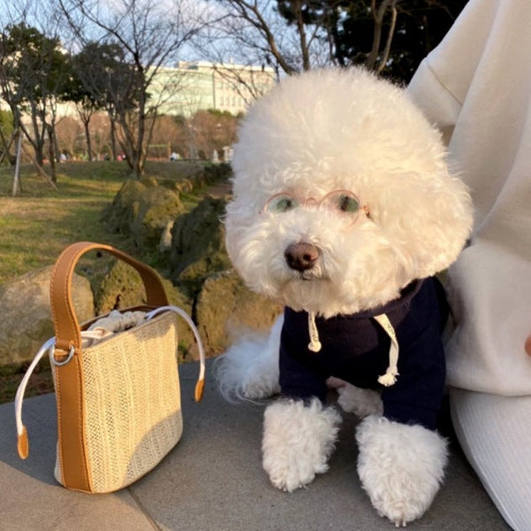 HKM-2720061 Cozy Cotton Dog Sweater in Multiple Colors for Year-Round Warmth