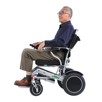 HKM-272019 Adjustable Electric Wheelchair with Removable Battery and Aluminum Alloy Frame