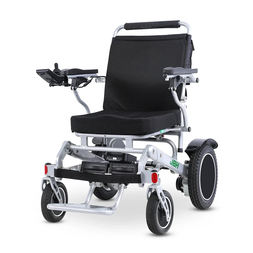 HKM-272019 Adjustable Electric Wheelchair with Removable Battery and Aluminum Alloy Frame