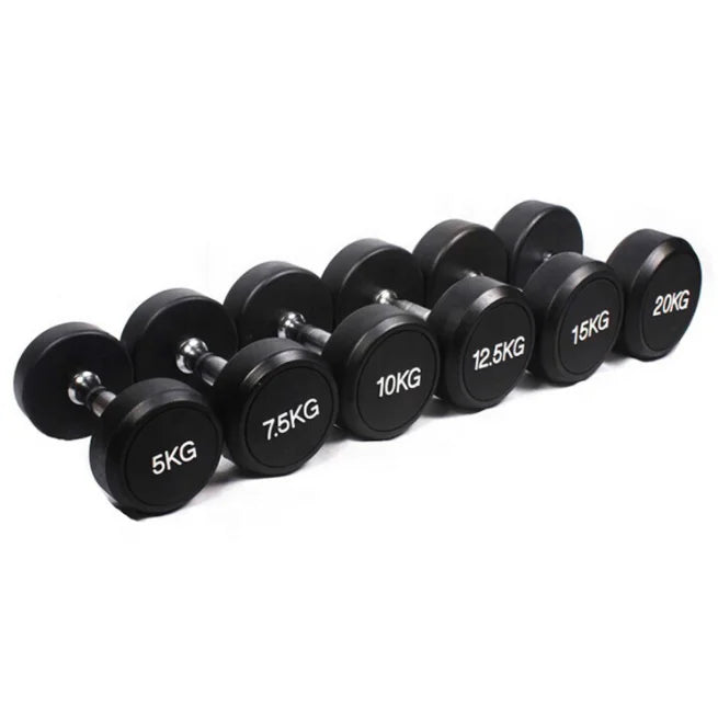 HKM-272019 Heavy Duty 20kg Iron Dumbbells for Home Fitness and Strength Training