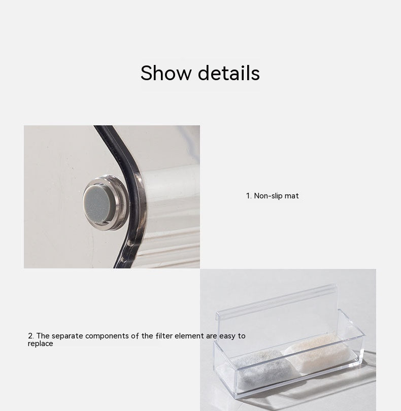 HKM-2720829 Stainless Steel Pet Induction Water Fountain - Wireless Design with Charging Cable