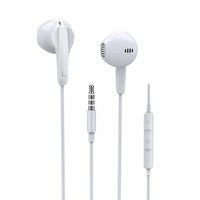 HKM-272147 In-Ear Wired Earbuds with Microphone - 1.2M Stereo Headphones for 3.5mm Devices