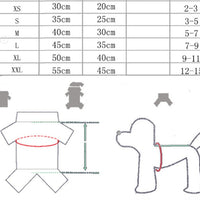 HKM-2721597 Cozy Polyester Pet Clothes for Dogs and Cats in Pink and Blue