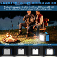 HKM-272211 300W Portable Power Station with 296Wh Lithium Battery - Ideal for Home and Outdoor Use