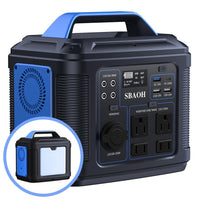 HKM-272211 300W Portable Power Station with 296Wh Lithium Battery - Ideal for Home and Outdoor Use