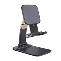 HKM-272211 Adjustable Folding Telescopic Phone Holder for Desktops - Black & White Versions
