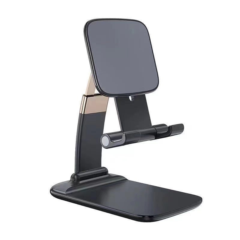 HKM-272211 Adjustable Folding Telescopic Phone Holder for Desktops - Black & White Versions