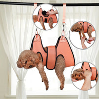 HKM-2722365 Pet Grooming Restraint Bag for Nail Trimming and Bathing, Available in Small, Medium, and Large Sizes