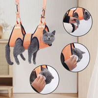 HKM-2722365 Pet Grooming Restraint Bag for Nail Trimming and Bathing, Available in Small, Medium, and Large Sizes