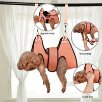 HKM-2722365 Pet Grooming Restraint Bag for Nail Trimming and Bathing, Available in Small, Medium, and Large Sizes