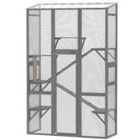 HKM-2722749 Flower Cat Tree with Multi-Level Design for Play and Rest