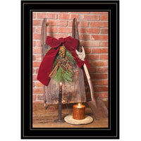 HKM-272275 Billy Jacobs Christmas-Themed Ready to Hang Framed Print with Black Frame, 15 x 21 Inches