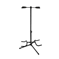 HKM-272403 Adjustable Vertical Double-Headed Guitar Stand for Enhanced Stability and Convenience