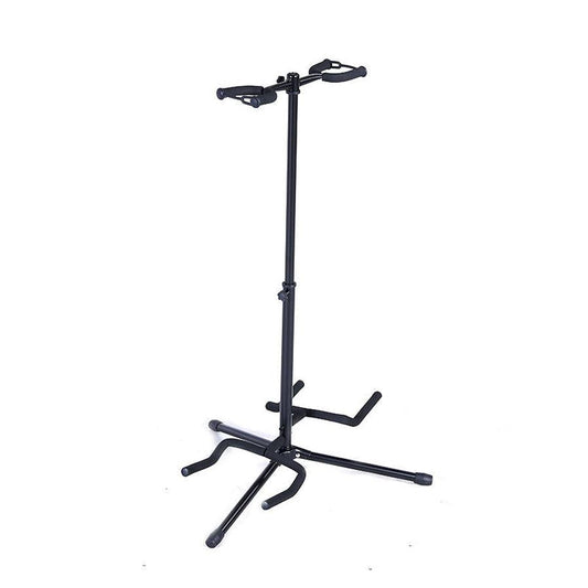 HKM-272403 Adjustable Vertical Double-Headed Guitar Stand for Enhanced Stability and Convenience