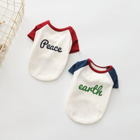 HKM-272403 Fashionable Dog Sweatshirt with Embroidered Letter Design - Available in Multiple Sizes