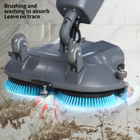 HKM-272723 Lithium Battery Floor Sweeper Mini Upright Tile Cleaning Machine