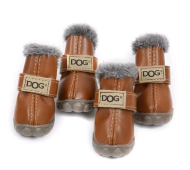 HKM-2727357 Dog Waterproof Warm Thick Snow Boots for Autumn and Winter in Various Colors and Sizes