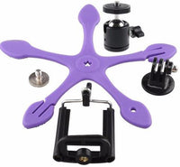 HKM-272851 Versatile Phone Mount with Clip and Screw for Secure Positioning