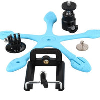 HKM-272851 Versatile Phone Mount with Clip and Screw for Secure Positioning