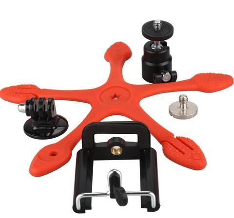 HKM-272851 Versatile Phone Mount with Clip and Screw for Secure Positioning