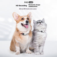 HKM-2729789 Mini HD Pet Thumb Camera with Magnetic Design, 1080P Video Recording, and Photo Capture