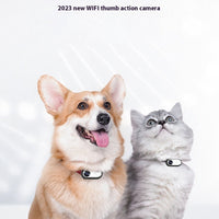 HKM-2729789 Mini HD Pet Thumb Camera with Magnetic Design, 1080P Video Recording, and Photo Capture