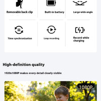 HKM-2729789 Mini HD Pet Thumb Camera with Magnetic Design, 1080P Video Recording, and Photo Capture
