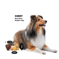 HKM-2730173 Tibetan Mushroom Plush Dog Vocal Toy Set - Simple and Stylish Design