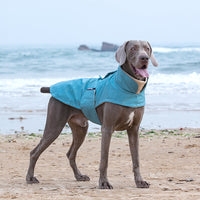 HKM-2731069 Warm and Stain-Resistant Dog Vest for Medium to Large Dogs - Available in Rose Red, Light Blue, and Gray