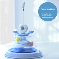 HKM-2731325 Four-Layer Personalized Track Cat Toy in Various Colors