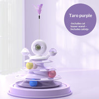 HKM-2731325 Four-Layer Personalized Track Cat Toy in Various Colors