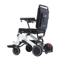 HKM-273171 Heavy Duty Electric Wheelchair with Brushless Motor, 6 km/h Speed, 20 km Driving Range, Aluminum Alloy Frame, Max Load 120 kg, Black