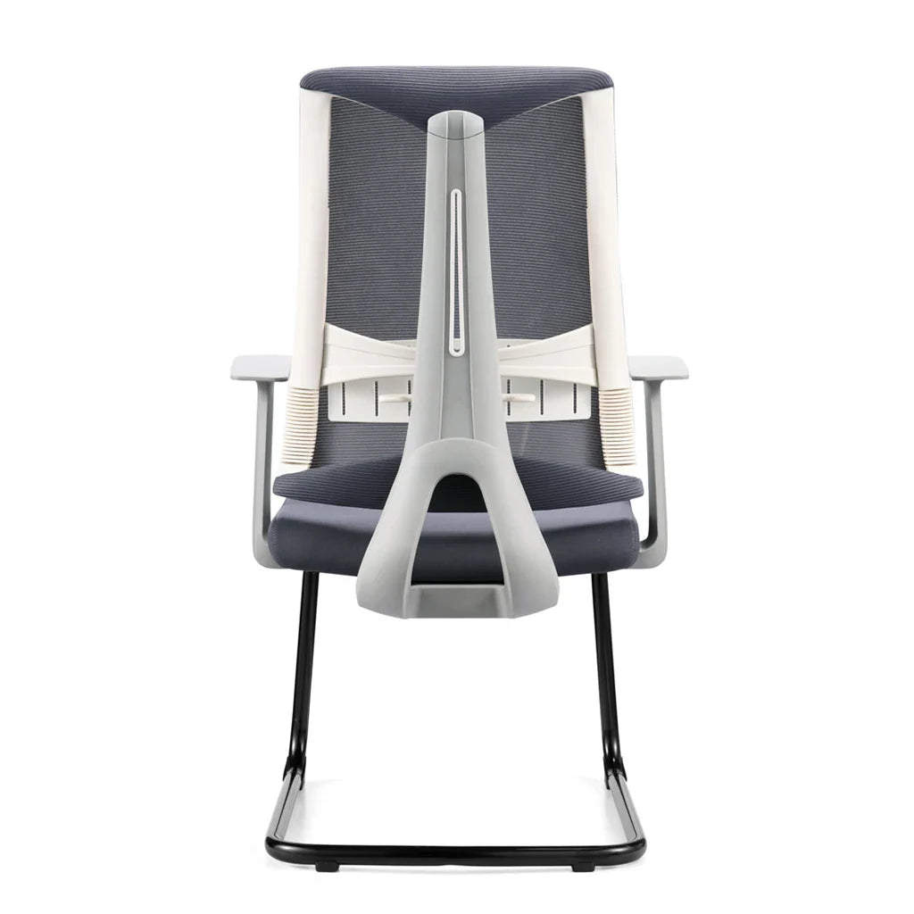 HKM-273235 Lowback Visitor Waiting Chair with High Density Foam and Chrome Cantilever Base