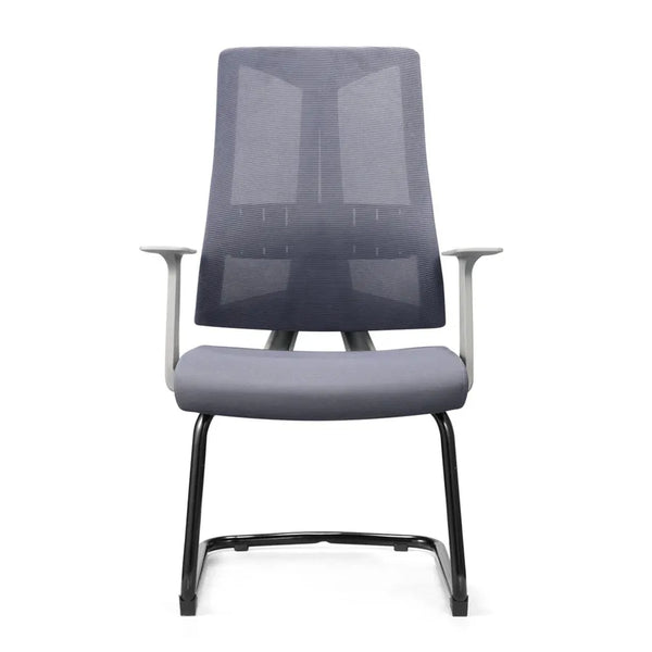 HKM-273235 Lowback Visitor Waiting Chair with High Density Foam and Chrome Cantilever Base
